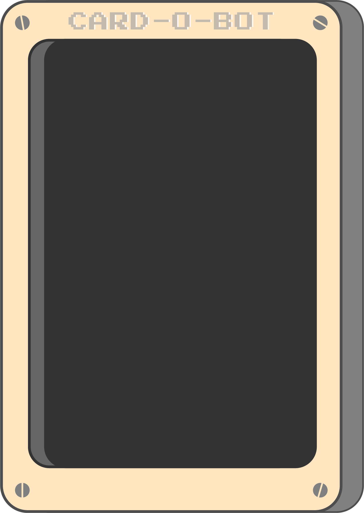 Image of a device console with a screen.
